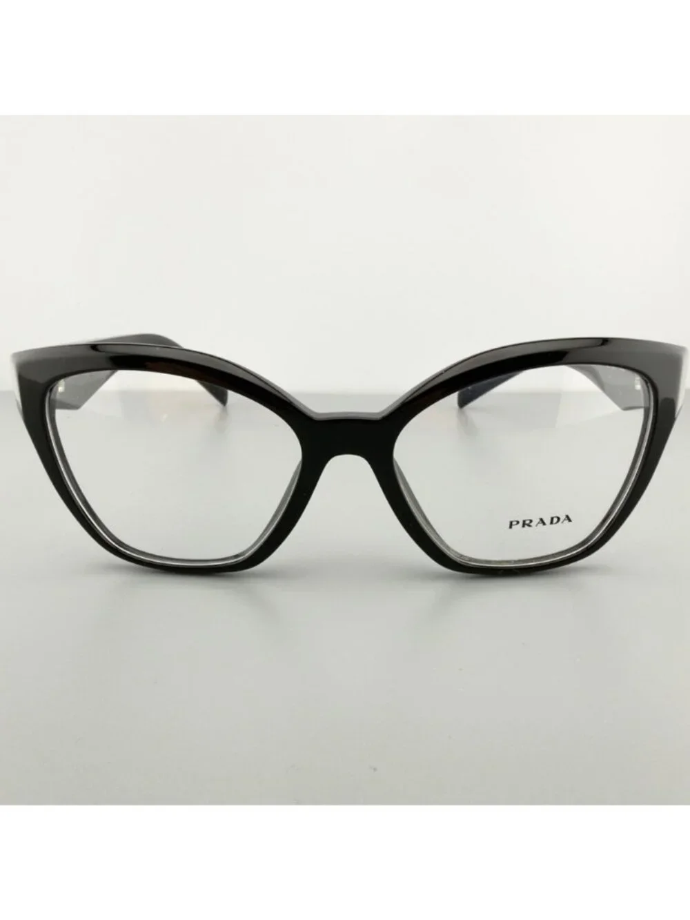PRADA VPR 20Z Black Eyeglasses Frames 54-17-145 16K-1O1 Women's Glasses